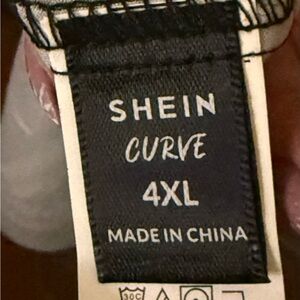 SHEIN Curve Dress - Black and White